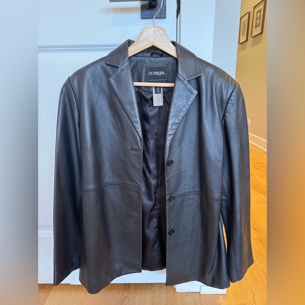 Lambskin leather jacket vintage